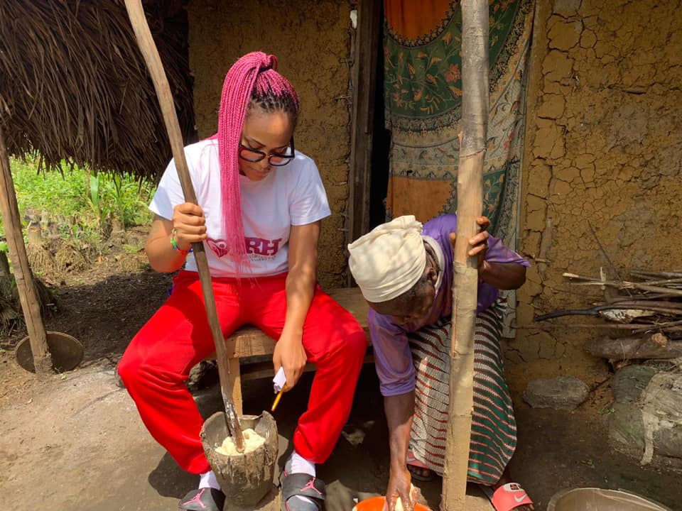 HRH Charity Foundation community outreach activity in Liberia.